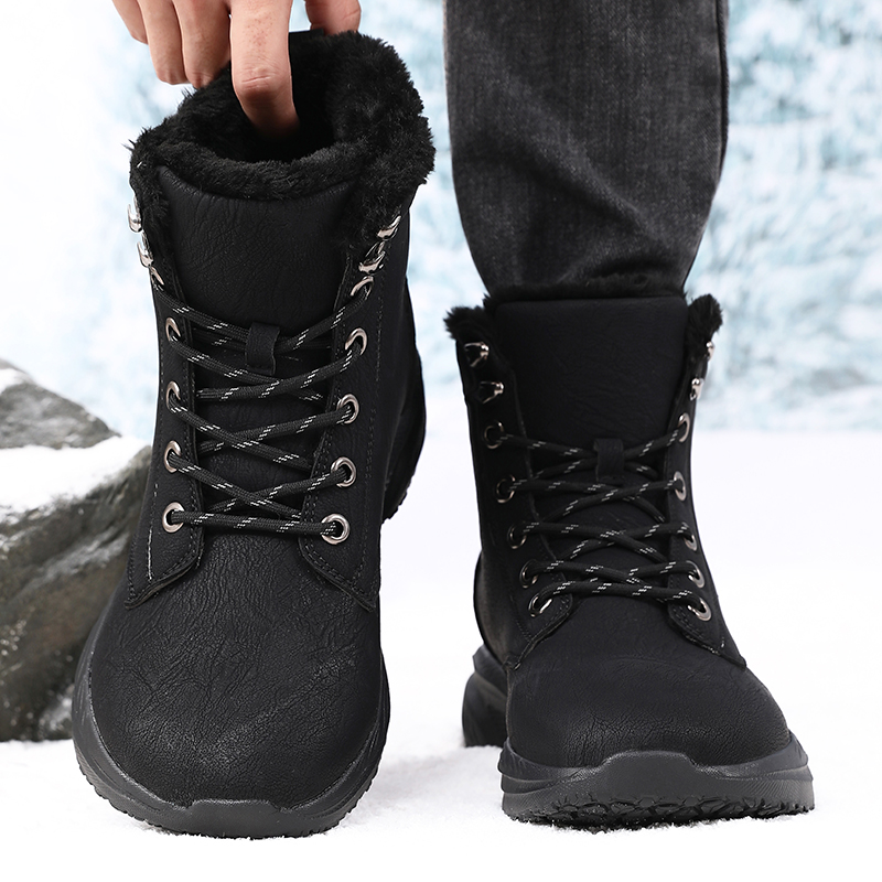 Men'S Shoes For Running - Männer Winter Schnee Stiefel für Wasserdichte