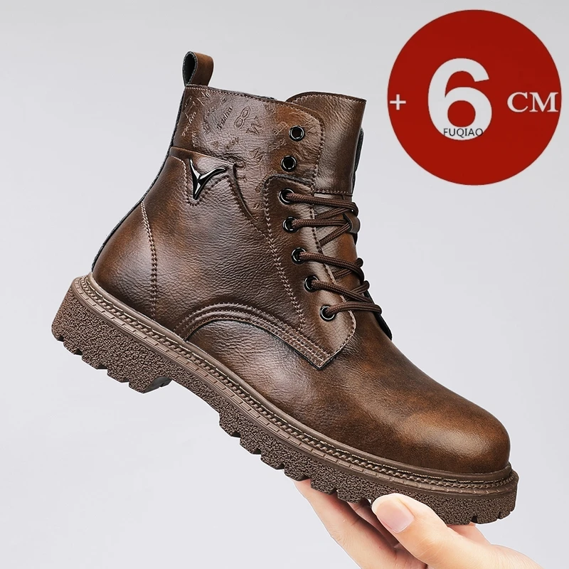 Men'S Shoes To Increase Height - 6 cm Unsichtbare Höhe Zunehmende Männer
