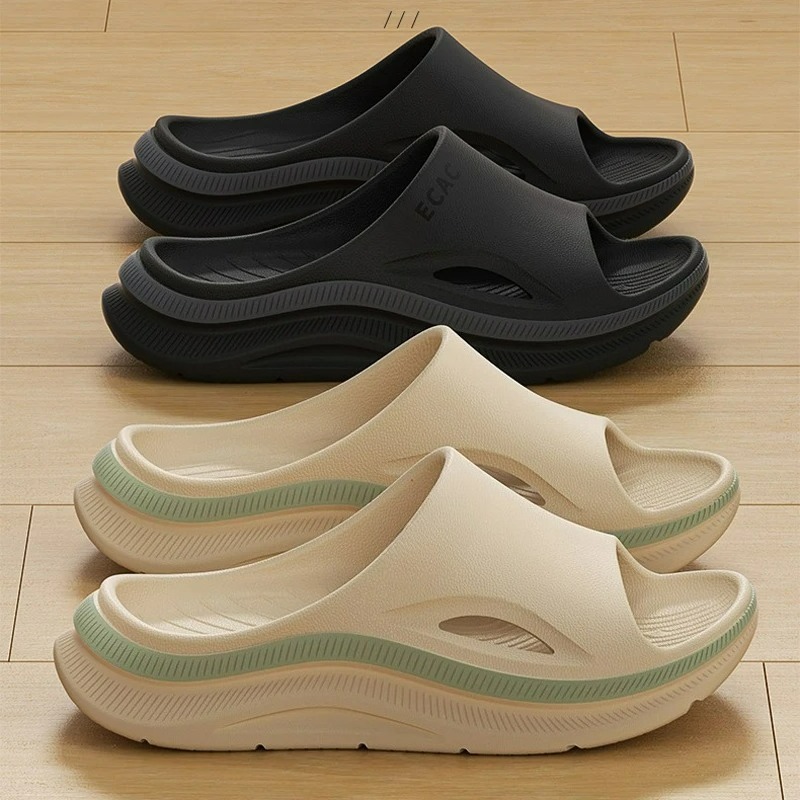 Sandal Sport Outdoor - Hausschuh Damen Plateau Cloud Sommer Sandale
