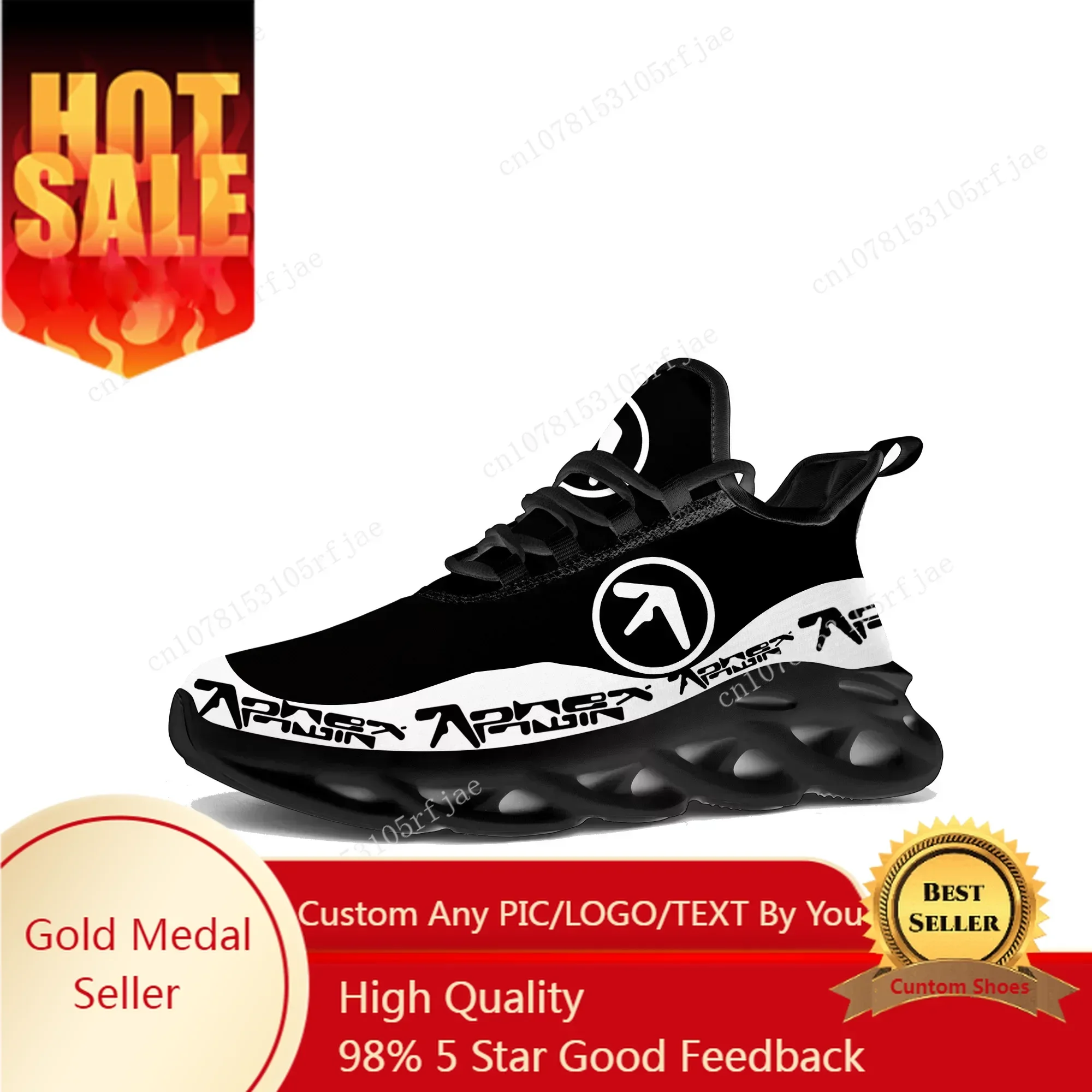 Men'S Shoes For Running - Aphex Twin Flats Sneakers Herren Damen