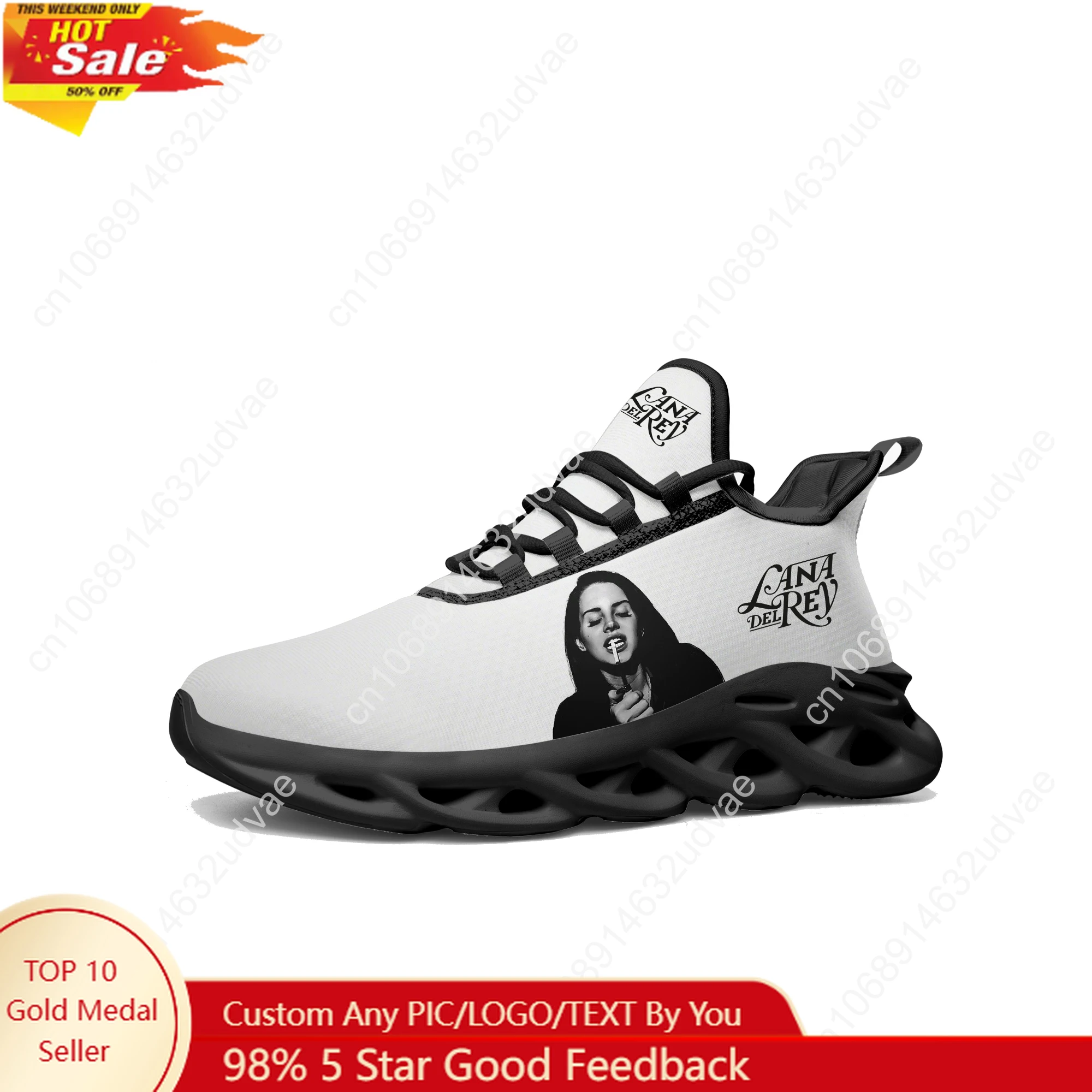 Men'S Shoes For Running - Lana Del Rey Singer Sportschuhe Herren