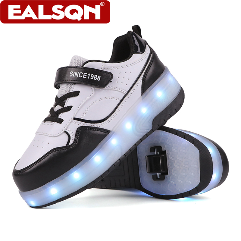 Neue LED-Leucht-Rollschuhe für – Men'S Shoes For Running Bewertung und Preis