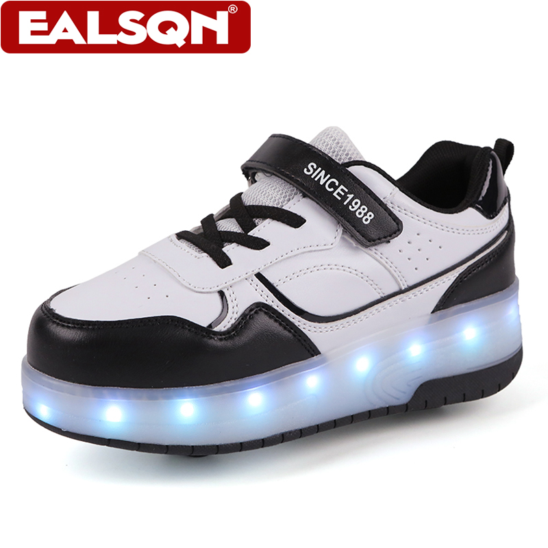 Neue LED-Leucht-Rollschuhe für – Men'S Shoes For Running Bewertung und Preis