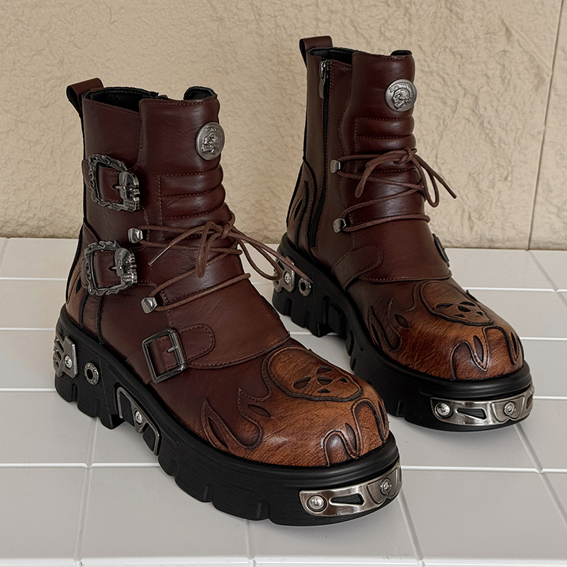 Herren Höhenverstellbare Punk- – Men'S Shoes To Increase Height Bewertung und Preis